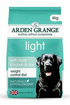 Arden Grange Dog Adult Light with fresh Chick&Rice 6kg