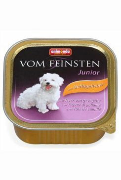 Animonda paštika pes Junior drůbeží a krůtí srdce 150g