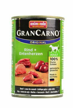 Animonda pes GRANCARNO konz. ADULT hov/kach.srdce 400g