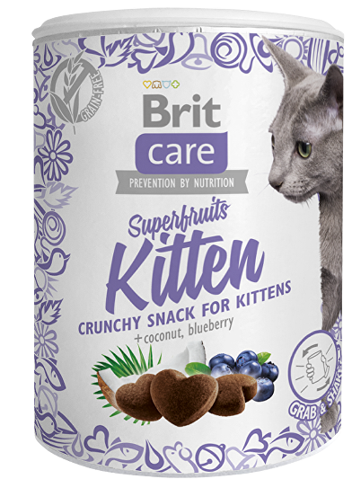 Brit Care Cat Snack Superfruits Kitten 100g