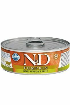 N&D GF CAT PUMPKIN Adult Boar & Apple 80g