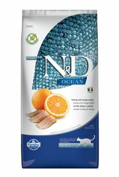 N&D OCEAN CAT GF Adult Herring&Orange 10kg