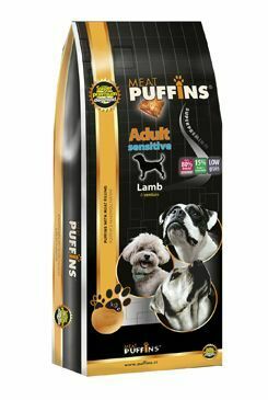 Puffins Dog Adult Sensitive Lamb 1kg