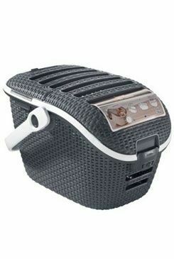 Curver Přepravka Rattan 51x38x33cm antracit