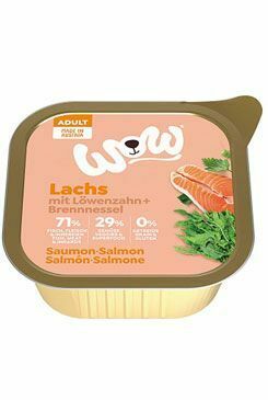 WOW paštika Adult losos s rajčaty 150g