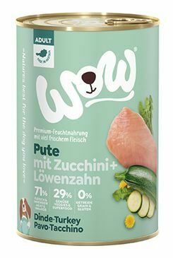 WOW konzerva Adult krocan s cuketou 400g