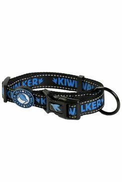 Obojek nylon 32-45/2cm modrá Kiwi