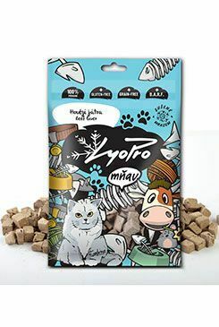 Lyopro CAT poch. mrazem sušené Hovězí játra 50g