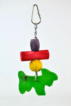 Hračka pro malé papoušky kůzle