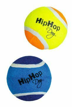Hračka pes Tenisový míč plněný,plovoucí 6,5cm HipHop