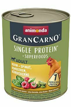 Animonda pes GRANCARNO konz. Superfoods kuřecí 800g