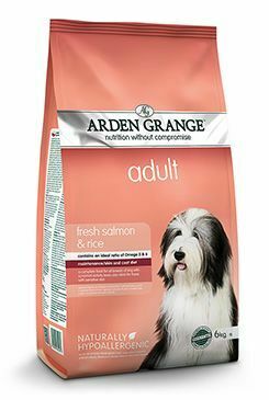 Arden Grange Dog Adult with fresh Salmon&Rice 6kg