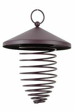 Krmítko venk. SPIRAL na loj.koule kov fialová 11cm Zolux