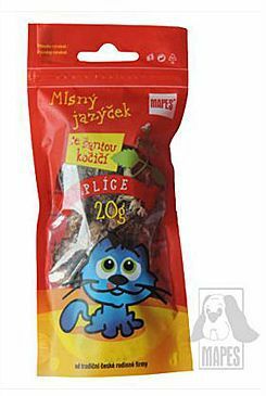 Pochoutka kočičí MAPES plíce se šantou 20g