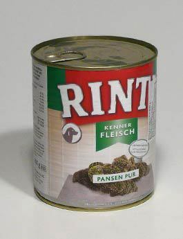 Rinti Dog konzerva žaludky 800g