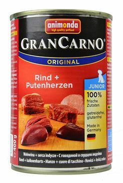 Animonda pes GRANCARNO konz. JUNIOR krůtí maso 400g