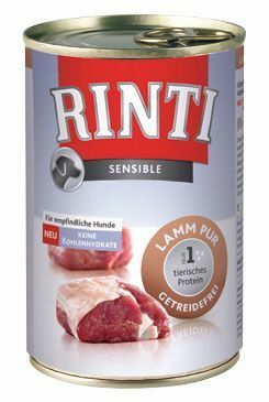 Rinti Dog konzerva Sensible PUR jehně 400g
