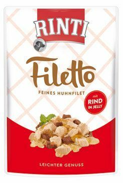 Rinti Dog kapsa Filetto kuře+hovězí v želé 100g