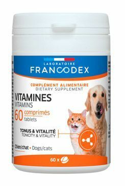 Francodex Vitamíny pes, kočka 60tab.
