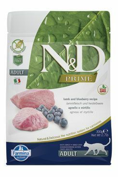 N&D PRIME CAT Adult Lamb&Blueberry 300g