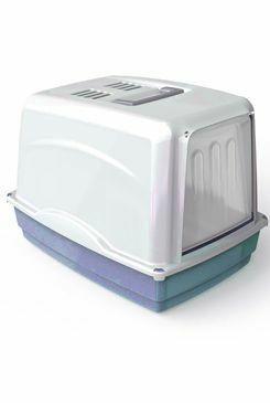 WC kočka Vicky kryté s filtrem, 54x39x39cm, modrá