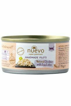 Nuevo kočka Handmade Kuře s vejcem konz. 70g