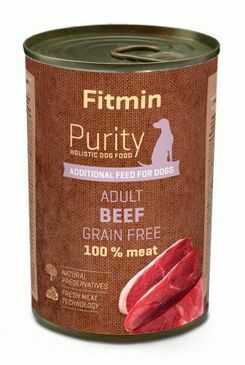Fitmin dog Purity tin konz Adult Beef 400g