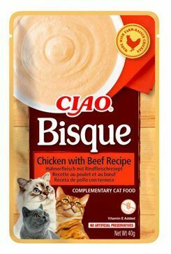 Churu Cat Bisque Chicken with Beef Recipe 40g