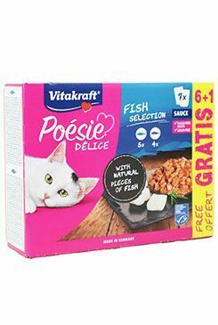Vitakraft Cat Poésie DéliSauce Multipack rybí 6+1x85g