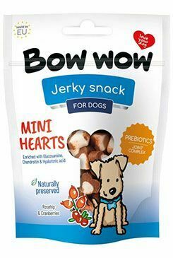 Bow wow poch. Mini srdíčka 80g