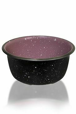 Miska nerez Camping Belly Heavy Premium růž/černá 0,85l