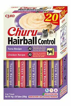 Churu Cat BOX Hairball Variety Tuna&Chicken 20x14g