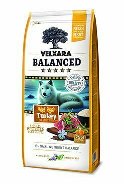 Velxara Balanced FM Dog Adult Monoprot.Turkey&Rice 750g