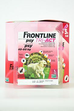 Frontline Tri-Act pro psy Spot-on XL (40-60 kg) 1 pip