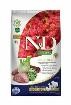 N&D Quinoa DOG Digestion Lamb & Fennel all breeds 2,5kg