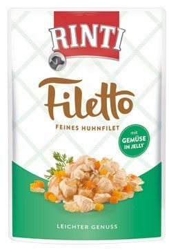 Rinti Dog kapsa Filetto kuře+zelenina v želé 100g