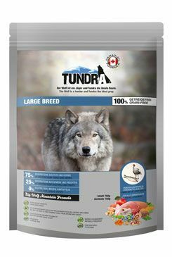 Tundra Dog Large Breed Big Wolf Moutain Formula 750g