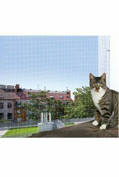 Síť ochranná pro kočky transparentní 2x1,5m TR