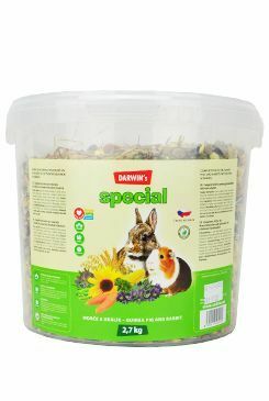 Darwin's morče,králík special vědro 2,7kg