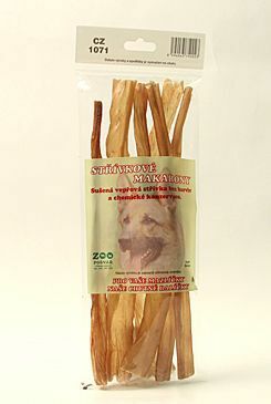 Pochoutka pes sušená Střívkové makarony 25cm