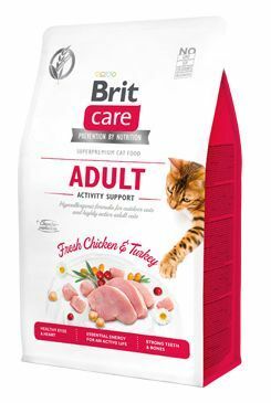 Brit Care Cat GF Adult Activity Support 0,4kg