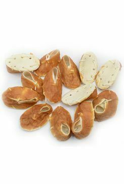 Pochoutka Buvolí bota 7,5cm s kuřecím masem 500g