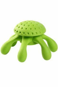 Hračka pes OCTOPUS MAXI plov. z TPR pěny, zelená KW