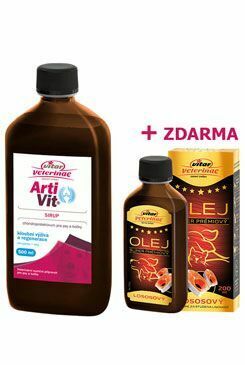 VITAR ArtiVit Sirup 500ml+losos.olej 200ml