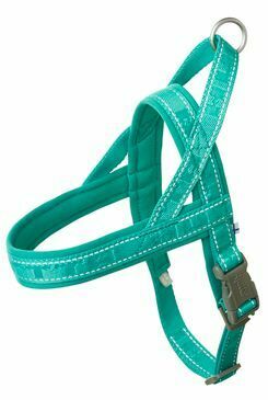 Postroj Hurtta Casual ECO paví zeleň 30-35cm