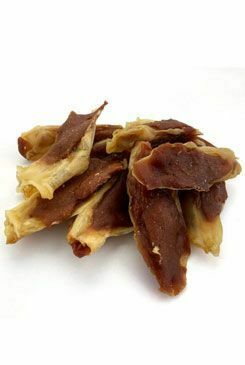 Pochoutka Králičí ucho obalené kachním masem 100g