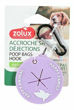 Držák sáčků na exkrementy s karab. fialová YC Zolux