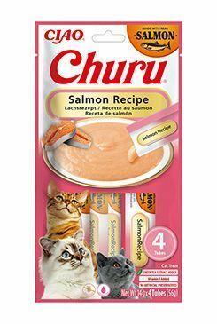 Churu Cat Salmon Recipe 4x14g