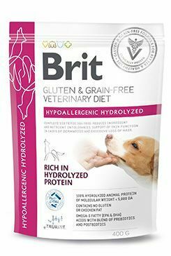 Brit VD Dog GF Hypoallergenic Hydrolyzed 400g
