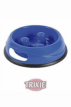 Miska plast proti hltání 0,45l 20cm mix barev TR